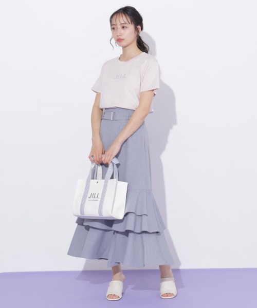 JILL by JILL STUART(ジルバイジルスチュアート)の「リボンハンドルトート(トートバッグ・レディース・ブラック系その他/ベージュ/ホワイト・FREE)」の15枚目の写真