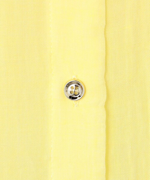 MICO COULIER(ミコクリエ)の「ボイルシャンブレーフード付きブラウス(シャツ/ブラウス・レディース・ライトグレー/ピンク/イエロー・38)」の16枚目の写真