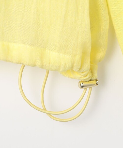 MICO COULIER(ミコクリエ)の「ボイルシャンブレーフード付きブラウス(シャツ/ブラウス・レディース・ライトグレー/ピンク/イエロー・38)」の20枚目の写真