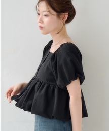 Kastane | 【一部店舗限定/前後2WAY】バルーンブラウス(シャツ/ブラウス)