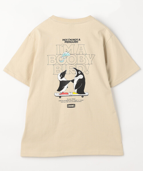 FREAK'S STORE(フリークスストア)の「限定展開 CHUMS/チャムス アイム ア ブービーバード ポケットTシャツ/I'm a Booby Bird Pocket T-Shirt(Tシャツ/カットソー・メンズ・ブラック/ベージュ/ホワイト・X-LARGE/LARGE/MEDIUM/SMALL)」の3枚目の写真