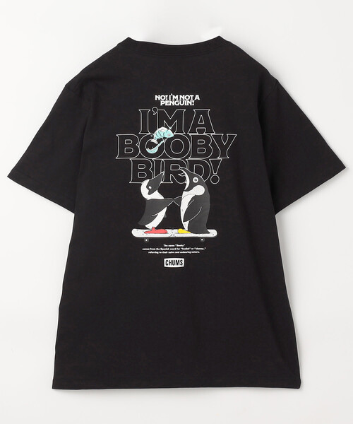 FREAK'S STORE(フリークスストア)の「限定展開 CHUMS/チャムス アイム ア ブービーバード ポケットTシャツ/I'm a Booby Bird Pocket T-Shirt(Tシャツ/カットソー・メンズ・ブラック/ベージュ/ホワイト・X-LARGE/LARGE/MEDIUM/SMALL)」の2枚目の写真
