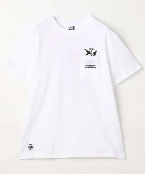 FREAK'S STORE(フリークスストア)の「限定展開 CHUMS/チャムス アイム ア ブービーバード ポケットTシャツ/I'm a Booby Bird Pocket T-Shirt(Tシャツ/カットソー・メンズ・ブラック/ベージュ/ホワイト・X-LARGE/LARGE/MEDIUM/SMALL)」の11枚目の写真