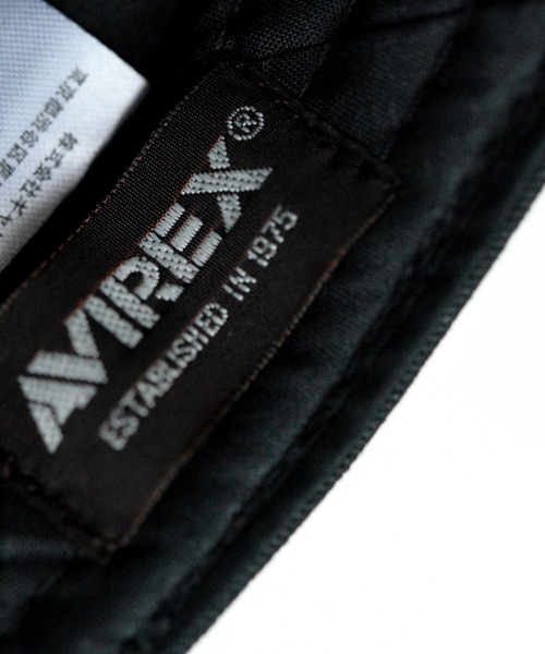 AVIREX（アヴィレックス）の「【別注】【限定】AVIREXハンチングキャップ（ハンチング/ベレー帽・メンズ・ブラック・FREE）」の5枚目の写真