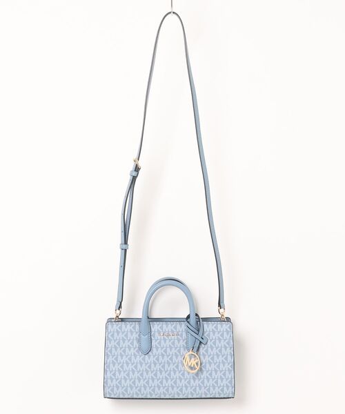 MICHAEL KORS(マイケルコース)の「SCARLETT クロスボディバッグ エクストラスモール - MKシグネチャー(ショルダーバッグ・レディース・ブルー系・FREE)」の5枚目の写真