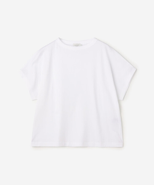 handvaerk（ハンドバーク）の「handvaerk | 60/2 キャップスリーブTシャツ SOLID WOMEN（Tシャツ/カットソー・レディース・ピンク系その他/ブラック/ホワイト/ホワイト系その他/グリーン系その他/ダークグレー・S）」の2枚目の写真