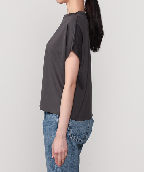handvaerk（ハンドバーク）の「handvaerk | 60/2 キャップスリーブTシャツ SOLID WOMEN（Tシャツ/カットソー・レディース・ピンク系その他/ブラック/ホワイト/ホワイト系その他/グリーン系その他/ダークグレー・S）」の17枚目の写真