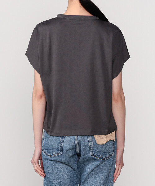 handvaerk（ハンドバーク）の「handvaerk | 60/2 キャップスリーブTシャツ SOLID WOMEN（Tシャツ/カットソー・レディース・ピンク系その他/ブラック/ホワイト/ホワイト系その他/グリーン系その他/ダークグレー・S）」の18枚目の写真