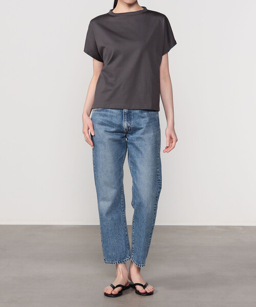 handvaerk（ハンドバーク）の「handvaerk | 60/2 キャップスリーブTシャツ SOLID WOMEN（Tシャツ/カットソー・レディース・ピンク系その他/ブラック/ホワイト/ホワイト系その他/グリーン系その他/ダークグレー・S）」の20枚目の写真