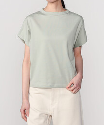 handvaerk（ハンドバーク）の「handvaerk | 60/2 キャップスリーブTシャツ SOLID WOMEN（Tシャツ/カットソー）」