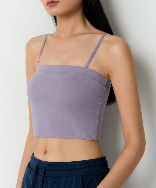 MUSINSA STANDARD WOMAN（ムシンサスタンダードウーマン）の「ウィメンズクロップチューブブラトップ[パープルグレー]（その他トップス・レディース・その他・SMALL/MEDIUM/LARGE/X-SMALL）」の2枚目の写真