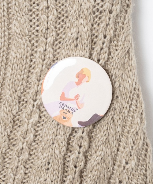 BEDSIDEDRAMA（ベットサイドドラマ）の「Knit Throw Coadigan（カーディガン/ボレロ・レディース・ブラック/ベージュ・1）」の17枚目の写真