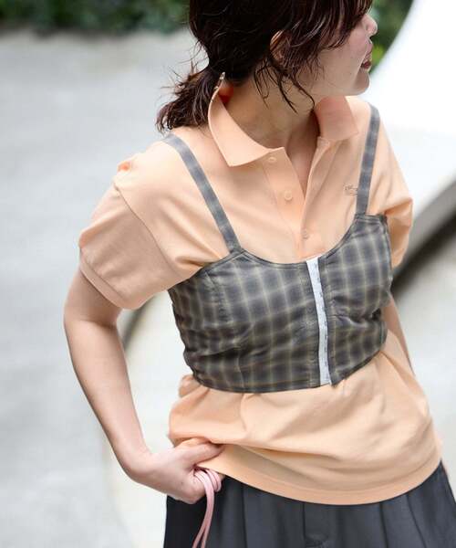 大人気完売品‼︎美品‼︎ IENA ラコステ別注 POLO SHIRTS ポロシャツ LACOSTE/ラコステ 別注 POLO SHIRTS ポロシャツ PF013J-99（ポロシャツ