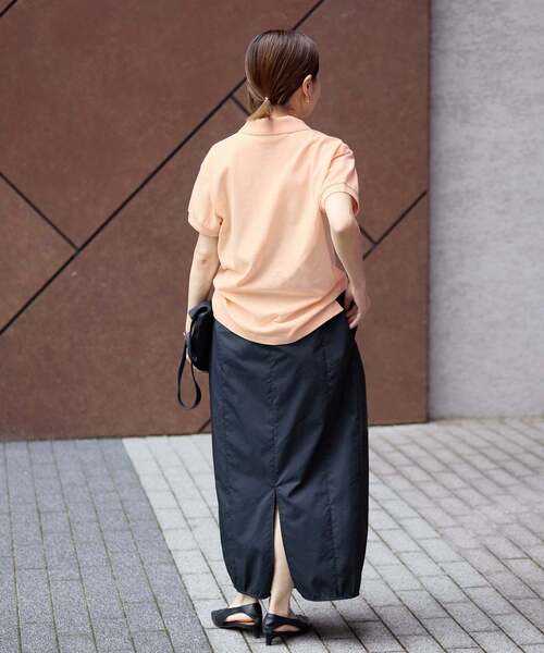 IENA(イエナ)の「LACOSTE/ラコステ 別注 POLO SHIRTS ポロシャツ PF013J-99(ポロシャツ・レディース・アイボリー/ブラウン/ピンク・FREE)」の18枚目の写真