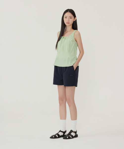 COVERNAT WOMAN（カバーナットウーマン）の「ウィメンズチェックスリーブレスブラウスグリーン（Tシャツ/カットソー・レディース・その他・WS/WM）」の4枚目の写真