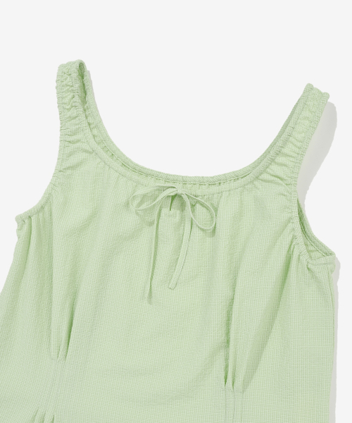 COVERNAT WOMAN（カバーナットウーマン）の「ウィメンズチェックスリーブレスブラウスグリーン（Tシャツ/カットソー・レディース・その他・WS/WM）」の7枚目の写真