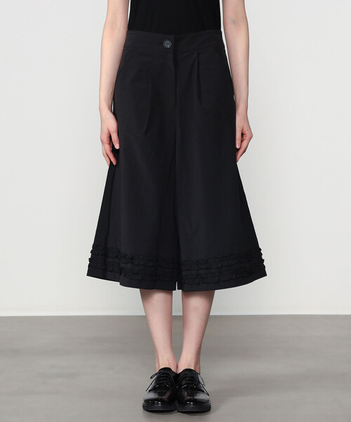 Bshop（ビショップ）の「eunoia| フリルヘム ハーフパンツ WOMEN（その他パンツ・レディース・ブラック・S）」の9枚目の写真