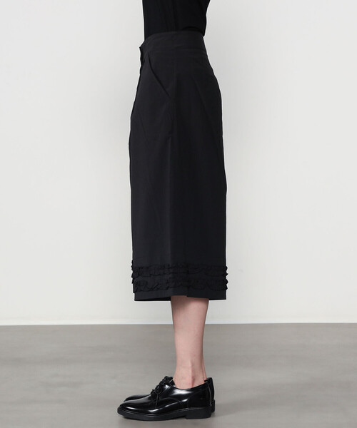 Bshop（ビショップ）の「eunoia| フリルヘム ハーフパンツ WOMEN（その他パンツ・レディース・ブラック・S）」の10枚目の写真