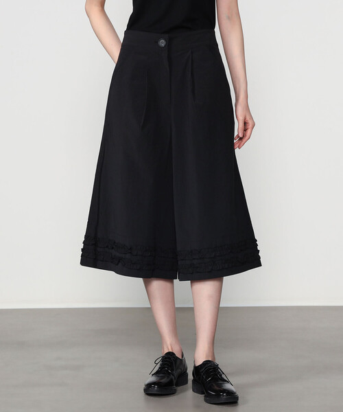 Bshop（ビショップ）の「eunoia| フリルヘム ハーフパンツ WOMEN（その他パンツ・レディース・ブラック・S）」の12枚目の写真