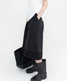 Bshop | eunoia| フリルヘム ハーフパンツ WOMEN(その他パンツ)