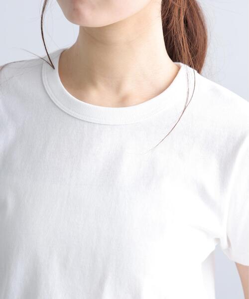 FREE'S MART(フリーズマート)の「◆USAコットンクルーネックTシャツ(Tシャツ/カットソー・レディース・ブラウン/ホワイト/ブルー/ブラック・FREE)」の20枚目の写真