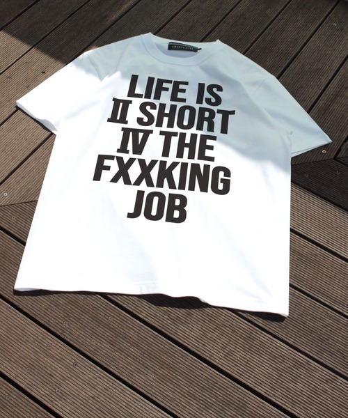 LIBERTY CITY（リバティシティ）の「【LIBERTY CITY/リバティーシティ】 [LIFE IS] Tシャツ（Tシャツ/カットソー・メンズ・ホワイト/ブラック・4/3/2）」の10枚目の写真