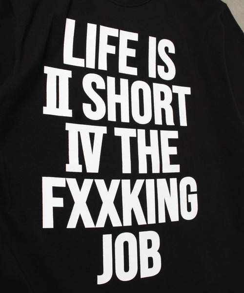 LIBERTY CITY（リバティシティ）の「【LIBERTY CITY/リバティーシティ】 [LIFE IS] Tシャツ（Tシャツ/カットソー・メンズ・ホワイト/ブラック・4/3/2）」の13枚目の写真