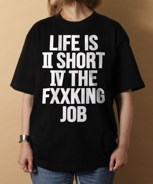 LIBERTY CITY（リバティシティ）の「【LIBERTY CITY/リバティーシティ】 [LIFE IS] Tシャツ（Tシャツ/カットソー・メンズ・ホワイト/ブラック・4/3/2）」の16枚目の写真