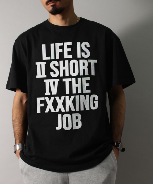 LIBERTY CITY（リバティシティ）の「【LIBERTY CITY/リバティーシティ】 [LIFE IS] Tシャツ（Tシャツ/カットソー・メンズ・ホワイト/ブラック・4/3/2）」の17枚目の写真