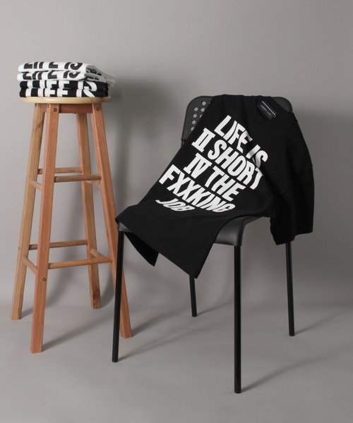 LIBERTY CITY（リバティシティ）の「【LIBERTY CITY/リバティーシティ】 [LIFE IS] Tシャツ（Tシャツ/カットソー・メンズ・ホワイト/ブラック・4/3/2）」の18枚目の写真