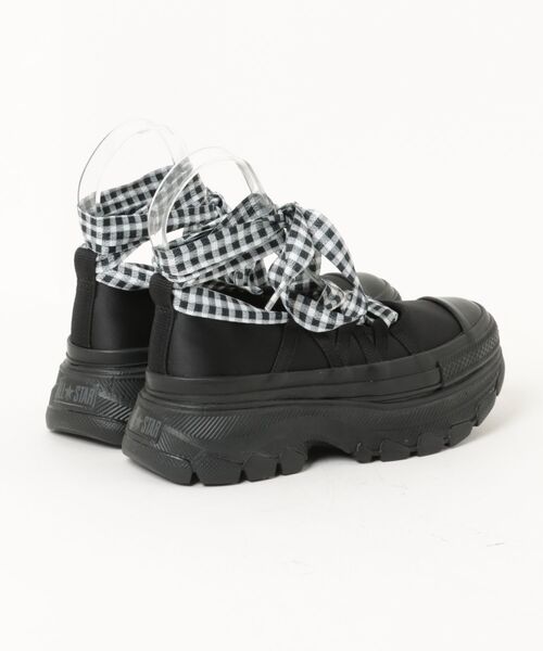 CONVERSE(コンバース)の「《CONVERSE》ALL STAR TREKWAVE BL OX オールスター トレックウエーブ BL OX(スニーカー・レディース・グリーン系その他/ブラック・23.0cm/23.5cm/24.0cm/24.5cm/22.5cm)」の3枚目の写真