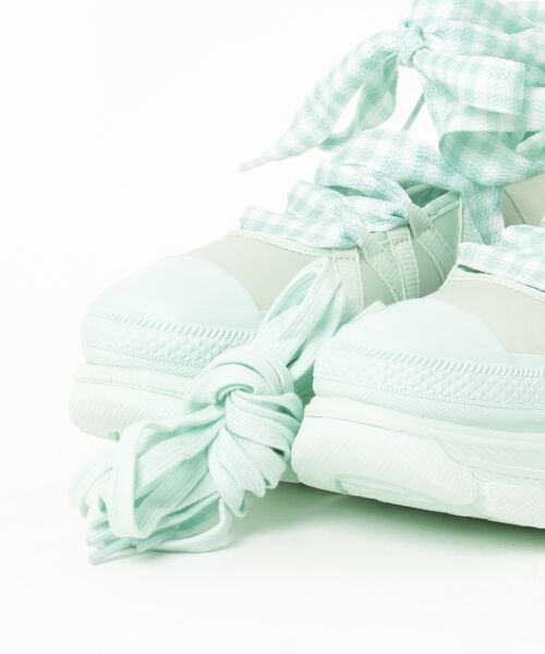 CONVERSE(コンバース)の「《CONVERSE》ALL STAR TREKWAVE BL OX オールスター トレックウエーブ BL OX(スニーカー・レディース・グリーン系その他/ブラック・23.0cm/23.5cm/24.0cm/24.5cm/22.5cm)」の6枚目の写真