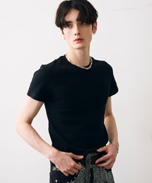 Cropped tight T-shirt / クロップドタイトTシャツ
