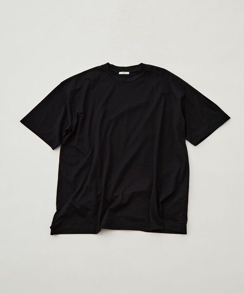 ATON(エイトン)の「【ATON/エイトン】SUVIN 60/2 OVERSIZED T-SHIRT(Tシャツ/カットソー・メンズ・ブラック/サックスブルー/ホワイト・2/4/6)」の13枚目の写真