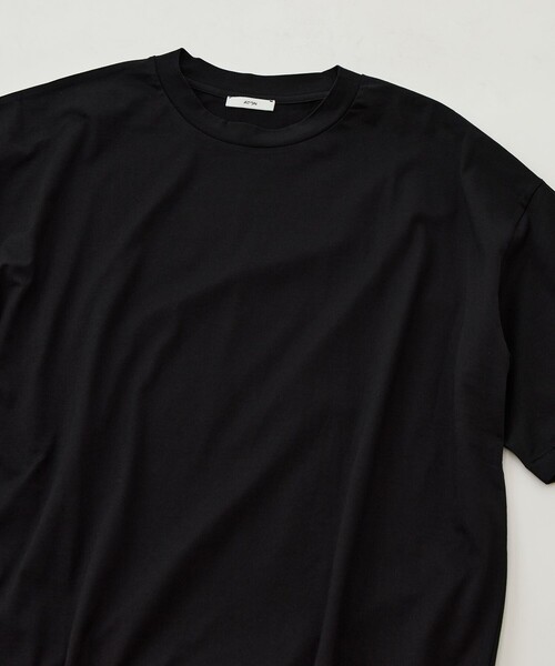 ATON(エイトン)の「【ATON/エイトン】SUVIN 60/2 OVERSIZED T-SHIRT(Tシャツ/カットソー・メンズ・ブラック/サックスブルー/ホワイト・2/4/6)」の12枚目の写真