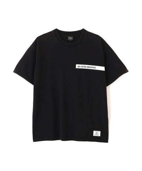 Alpha Industries(アルファインダストリーズ)の「【日本限定】Alpha Industries/アルファ インダストリーズ/SITTING PRETTY T‐SHIRT/シッティング プリティー Tシャツ(Tシャツ/カットソー・メンズ・チャコール/ホワイト系2/ブラック・L/M/S/2XL/XL)」の8枚目の写真
