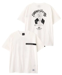 【日本限定】Alpha Industries/アルファ インダストリーズ/SITTING PRETTY T‐SHIRT/シッティング プリティー Tシャツ