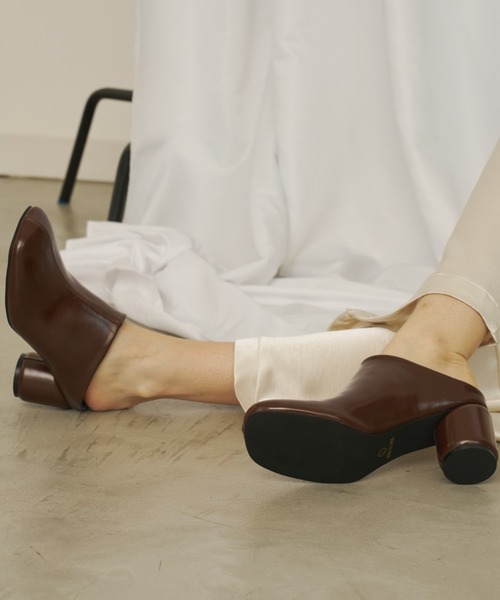AIC.(エーアイシー)の「ラウンドソールサボ(パンプス・レディース・アイボリー/ブラウン/ブラック・SMALL/LARGE/MEDIUM)」の20枚目の写真