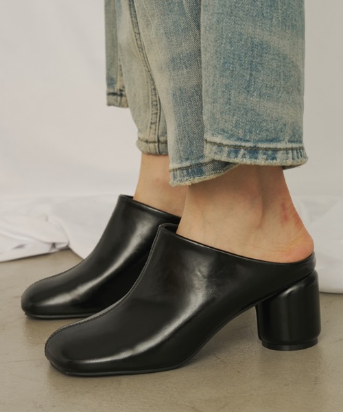 AIC.(エーアイシー)の「ラウンドソールサボ(パンプス・レディース・アイボリー/ブラウン/ブラック・SMALL/LARGE/MEDIUM)」の16枚目の写真