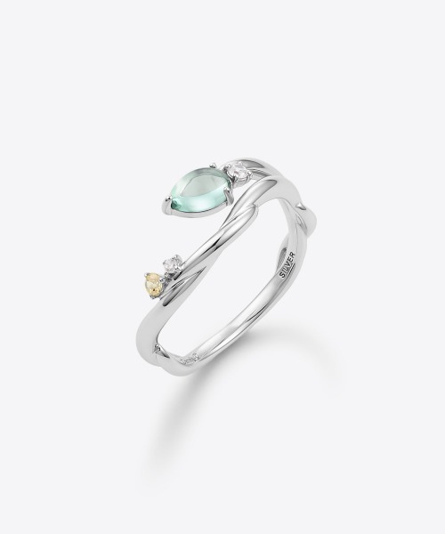 CANAL 4℃(カナルヨンドシー)の「【Early Summer Collection】シルバー リング(リング・レディース・ホワイトゴールド・#13/#11)」の5枚目の写真