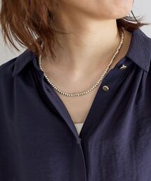 le.coeur blanc | イビツボールチェーンショートネックレス(ネックレス)