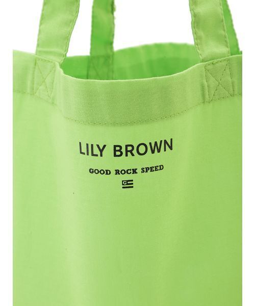 LILY BROWN(リリーブラウン)の「【LILY BROWN×GOOD ROCK SPEED×LIFE PC】Catトートバッグ(トートバッグ・レディース・ライム・F)」の5枚目の写真