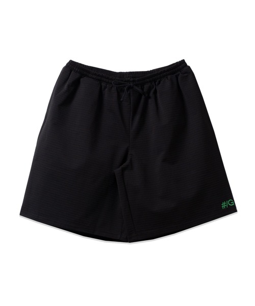 BAYBLO（ベイブロ）の「(SA) リップストップ ロゴプリント ワイド ハーフパンツ（チノパンツ・メンズ・ベージュ/ネイビー/グレー/ブラック・M/L）」の11枚目の写真