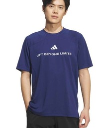 【別注】アディダス adidas テック エッセンシャルズ クールセンサー ワーディング グラフィック 半袖Tシャツ 限定コラボ