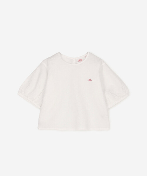 DANTON | コットンローン 半袖プルオーバーシャツ WOMEN（シャツ
