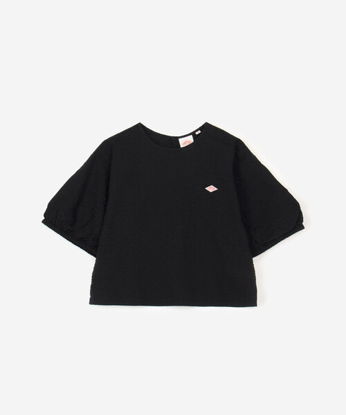 DANTON | コットンローン 半袖プルオーバーシャツ WOMEN（シャツ