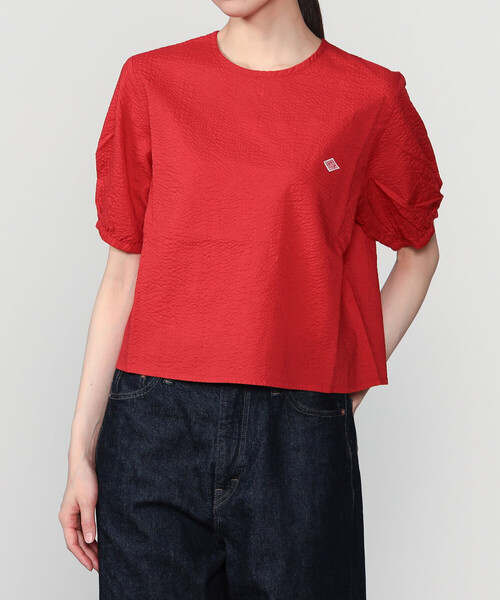 DANTON | コットンローン 半袖プルオーバーシャツ WOMEN（シャツ