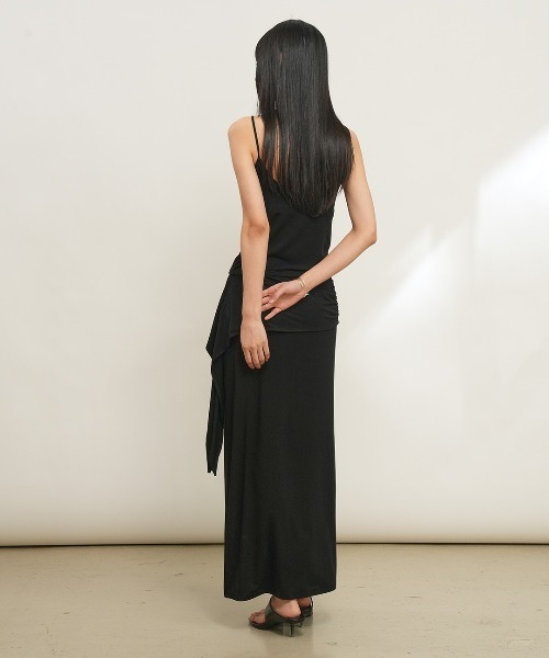 GENERAL IDEA(ジェネラルアイデア)の「【GENERAL IDEA】イージーバンディング マキシスカート / EASY BANDING MAXI SKIRT(スカート・レディース・チャコール/ブラック・L/M/S)」の11枚目の写真