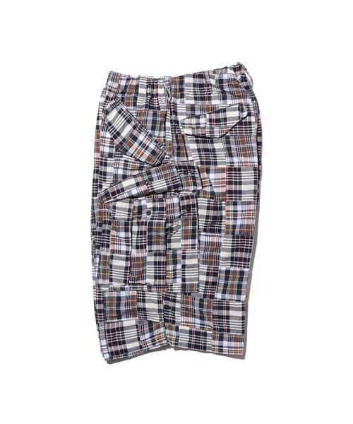 BEAMS PLUS（ビームスプラス）の「Beach 6 Pocket Shorts Patchwork Madras（その他パンツ・メンズ・ネイビー・X-LARGE/LARGE/MEDIUM/SMALL）」の9枚目の写真