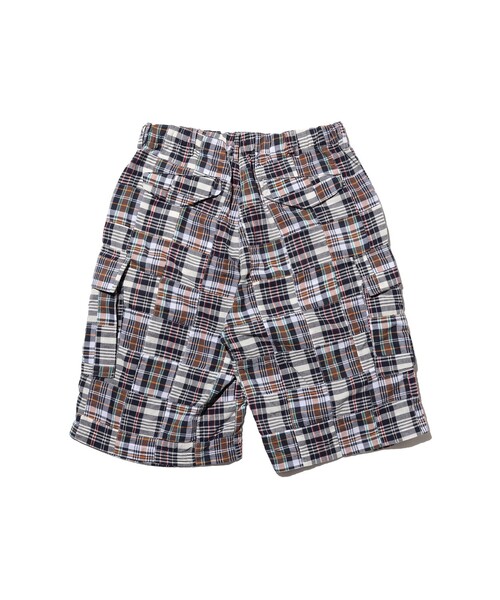 BEAMS PLUS（ビームスプラス）の「Beach 6 Pocket Shorts Patchwork Madras（その他パンツ・メンズ・ネイビー・X-LARGE/LARGE/MEDIUM/SMALL）」の11枚目の写真